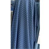  [Vải MM] [807](Giá 0.55m) Vải Jean Chấm Bi May Áo, Quần, Váy, Đầm Thời Trang 