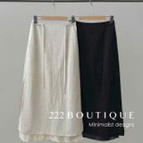  [Vải MM] [119](Giá 0.55m) Vải Linen Xô Gân May Áo, Váy, Đầm Thời Trang 