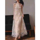  [Vải MM][234] [Giá Bán 0.5m] Vải Tơ Lông Hoa Kiểu Lên Đầm, Váy, Áo Thiết Kế 