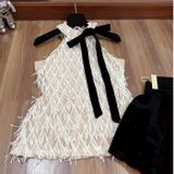  [Vải MM] [242](Giá 0.5m) Vải Tơ Thoi May Áo, Váy, Đầm Thời Trang 