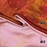  [Vải MM] (320) (Giá 0.55m) Vải Lụa Tơ Trâm Anh Đa Sắc Cao Cấp Lên Áo Dài, Bà Ba, Váy, Đầm, Bộ Thiết Kế 