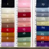 [212] Vải Tơ Sống Organza Chính Phẩm Bóng Mướt Lên Đầm, Váy, Sơ Mi, Áo Dài (giá bán 0.5m) 