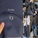  [Vải MM] (Giá 0.6m) [500] Vải Chéo Hàn Mịn co giãn Lên Quần Tây, Váy, Đầm Công sở 