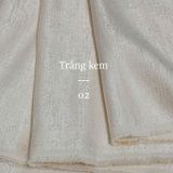  [Vải MM] (314) Vải Tafta Vân Gỗ Sang Trọng, Không Giãn Lên Áo Dài, Váy, Đầm Thiết Kế (Giá bán 0.5m) 
