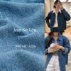 [Vải MM] [ 805](Giá 0.55m) Vải Jean Sớ Lớn May Áo, Quần, Váy, Đầm Thời Trang 