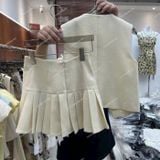  [Vải MM] [506] Vải Xước Hoa Nổi Giãn Nhẹ Lên Quần Tây, Vest, Váy, Đầm, Set Thiết Kế (Giá 0.55m) 