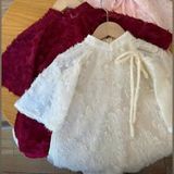  [Vải MM] (233) (Giá 0.5m) Vải Tơ Lông Vũ Mềm, Mịn, May Áo Dài, Váy, Đầm, Áo Kiểu 