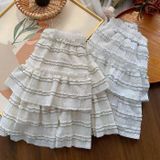  [Vải MM] [702](Giá 0.5m) Vải Thun Sóng Viền Co Giãn 4c May Áo, Váy, Đầm Thời Trang 