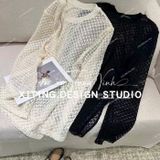  [Vải MM] (229) Vải Tơ Lưới Đan Thoi Thiết Kế Lên Đầm, Váy, Set Bộ, Áo Dài Cần Lót (Giá Bán 0.5m) 