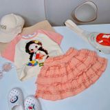  [Vải MM] [702](Giá 0.5m) Vải Thun Sóng Viền Co Giãn 4c May Áo, Váy, Đầm Thời Trang 