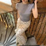  [Vải MM] [751] Vải Thun Sóng Nơ Co Giãn 4 Chiều May Áo, Váy, Đầm, Set Bộ (Giá bán 0.5m) 