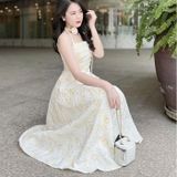 [Vải MM] [330] Vải Gấm Xốp Hoa Hồng Lên Áo, Váy, Đầm, Set Bộ, Áo Dài Thiết Kế (Giá Bán 0.5m) 