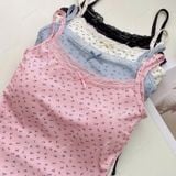  [Vải MM] [700] Vải Thun Tăm In Họa Tiết Co Giãn 4 Chiều May Áo, Đồ Ngủ, Váy, Đầm Thiết Kế (Giá bán 0.5m) 