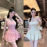  [Vải MM] [750] Vải Thun Nỉ Gân Co Giãn 4 Chiều May Áo, Váy, Đầm, Set Bộ (Giá bán 0.5m) 