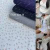  [Vải MM] [700] Vải Thun Tăm In Họa Tiết Co Giãn 4 Chiều May Áo, Đồ Ngủ, Váy, Đầm Thiết Kế (Giá bán 0.5m) 