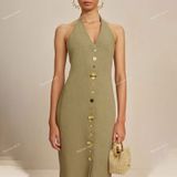  [Vải MM] [117] (Giá 0.55m) Vải Linen Bamboo Cao Cấp Chống Nhăn Mềm, Mát, Co Giãn Lên Set Bộ, Váy, Đầm Thiết Kế 