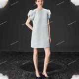  [Vải MM] (314) Vải Tafta Vân Gỗ Sang Trọng, Không Giãn Lên ÁI Dài, Váy, Đầm Thiết Kế (Giá bán 0.5m) 