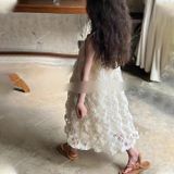  [Vải MM] [228] Vải Tơ Đan Hoa Lên Sơ Mi, Đầm, Váy, Set Bộ Thiết Kế Cần Lót (Giá Bán 0.5m) 