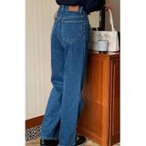  [Vải MM] [ 805](Giá 0.55m) Vải Jean Sớ Lớn May Áo, Quần, Váy, Đầm Thời Trang 