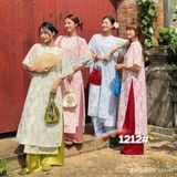  [Vải MM] (233) (Giá 0.5m) Vải Tơ Lông Vũ Mềm, Mịn, May Áo Dài, Váy, Đầm, Áo Kiểu 