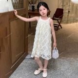  [Vải MM] [228] Vải Tơ Đan Hoa Lên Sơ Mi, Đầm, Váy, Set Bộ Thiết Kế Cần Lót (Giá Bán 0.5m) 