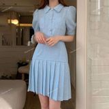  [Vải MM] [117] (Giá 0.55m) Vải Linen Bamboo Cao Cấp Chống Nhăn Mềm, Mát, Co Giãn Lên Set Bộ, Váy, Đầm Thiết Kế 