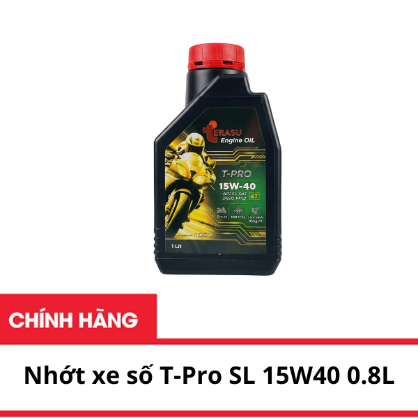 Dầu Nhớt TERASU 4T API SL SAE 15W40 JASO MA2 0.8L