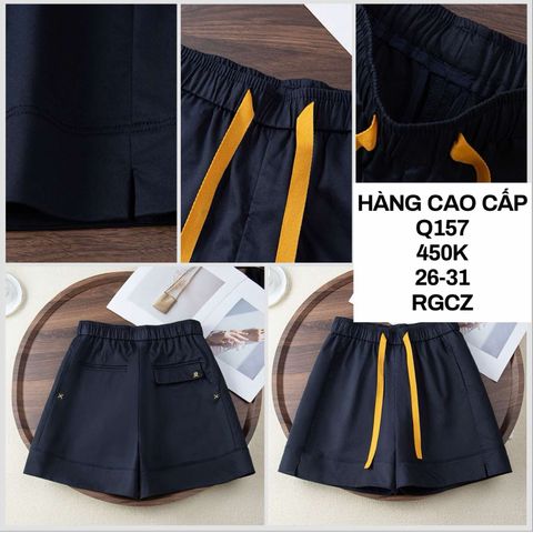  Quần short dây vàng Q157 