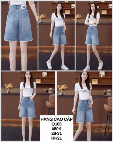  Quần ngố phối ren Q165 
