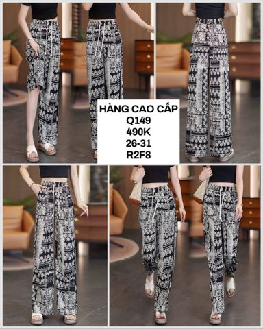  Quần voan hoa Q149 