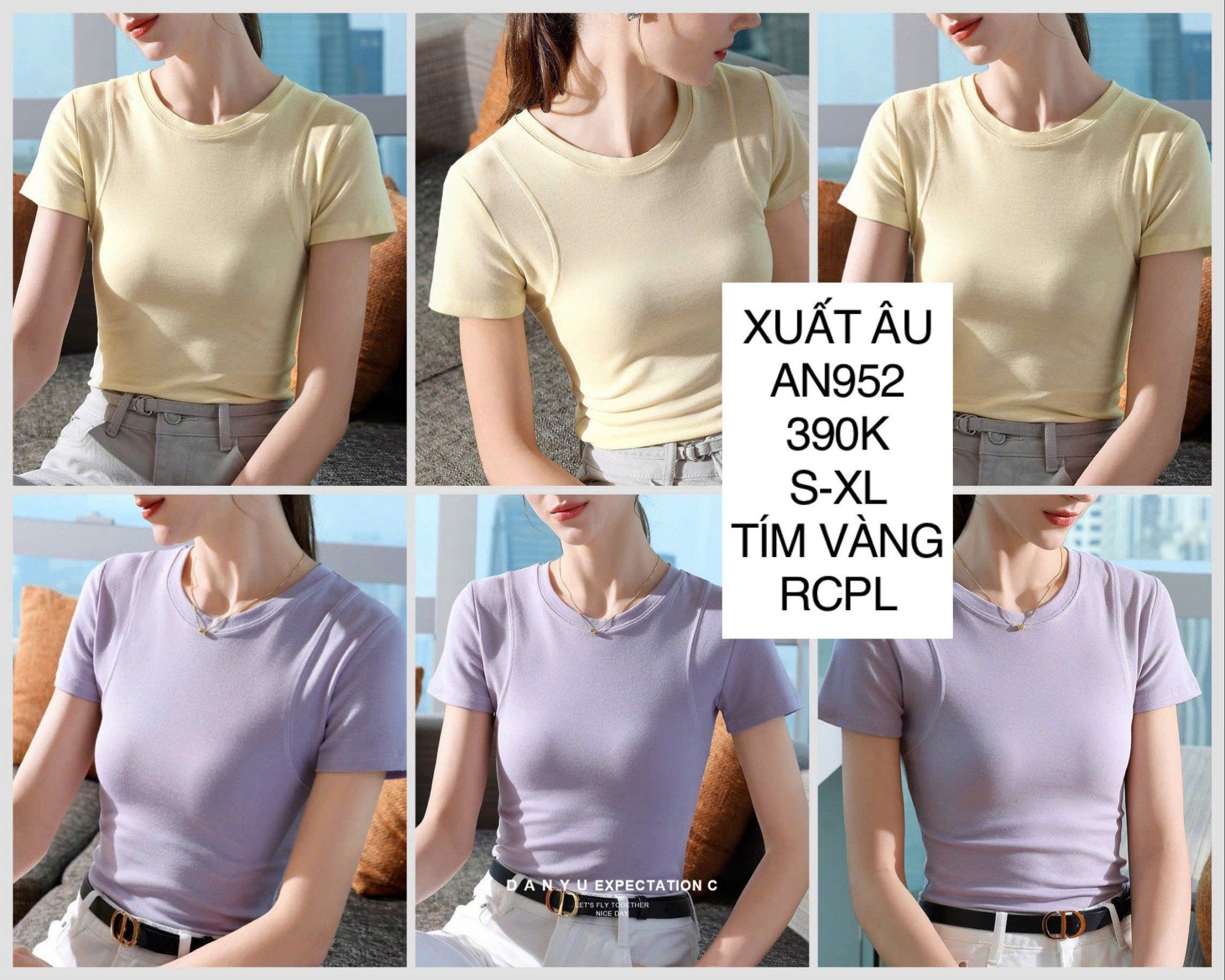  Áo thun basic AN952 