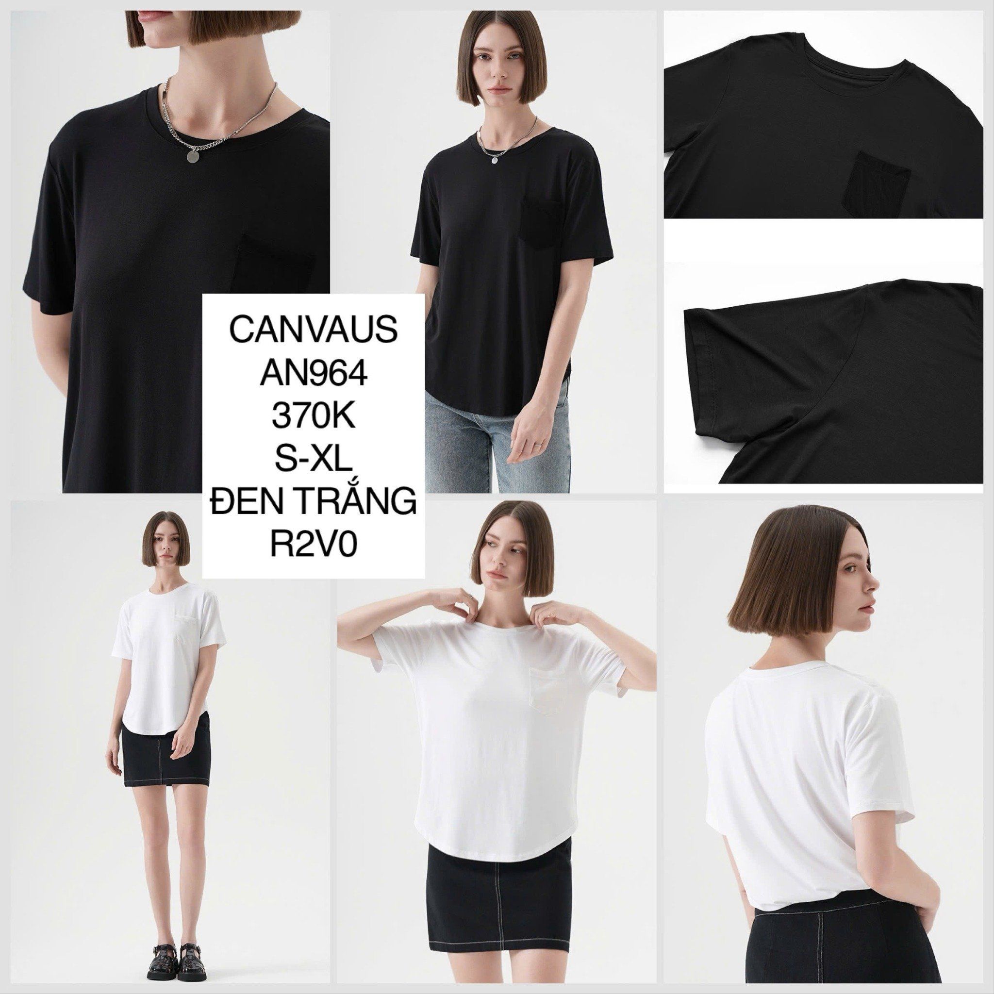  Áo thun tà bầu AN964 