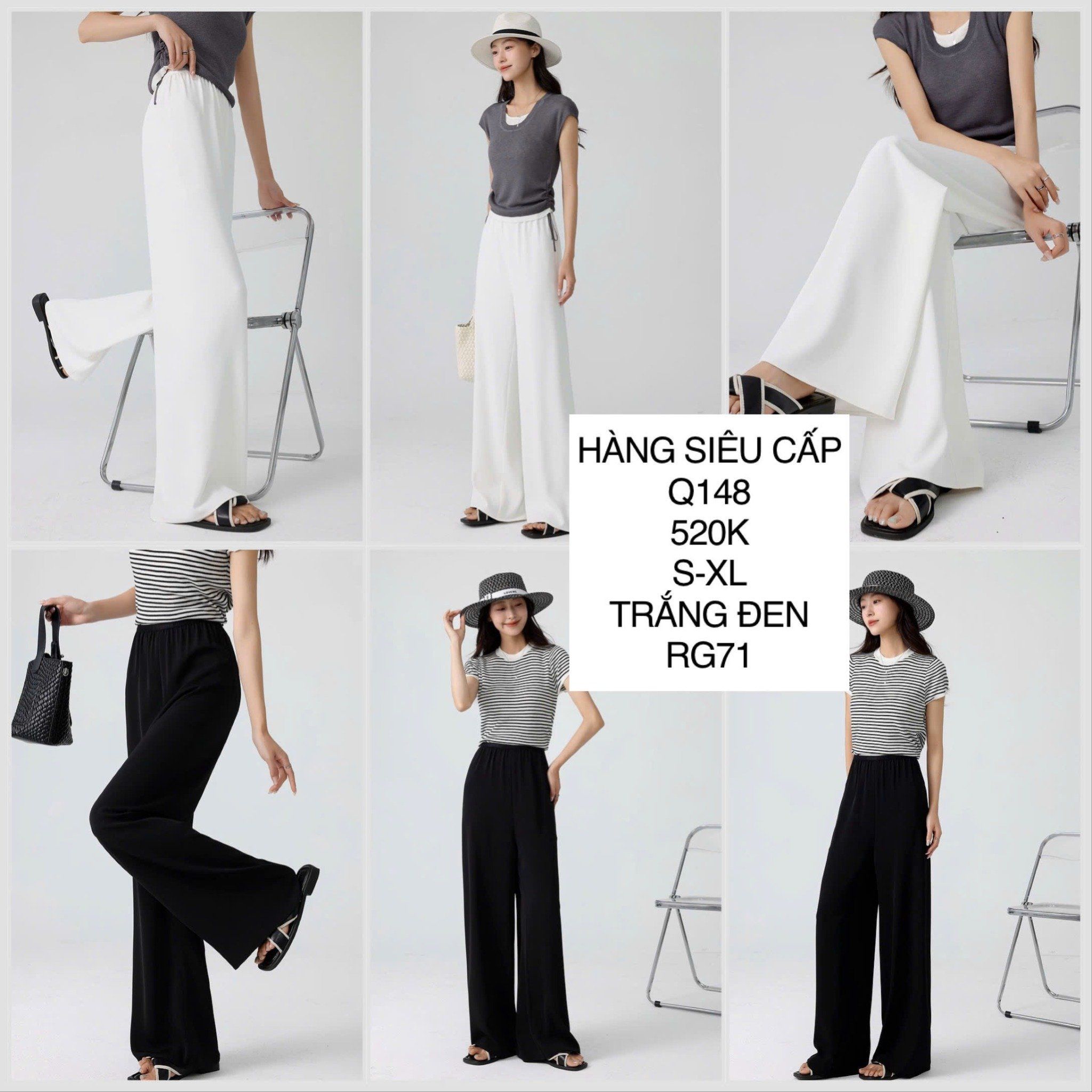  Quần voan lụa Q148 