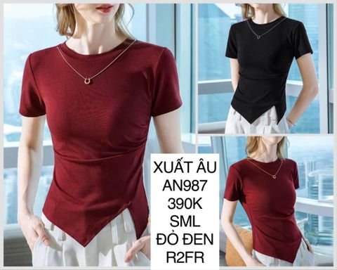  Áo thun phối dây chuyền AN987 