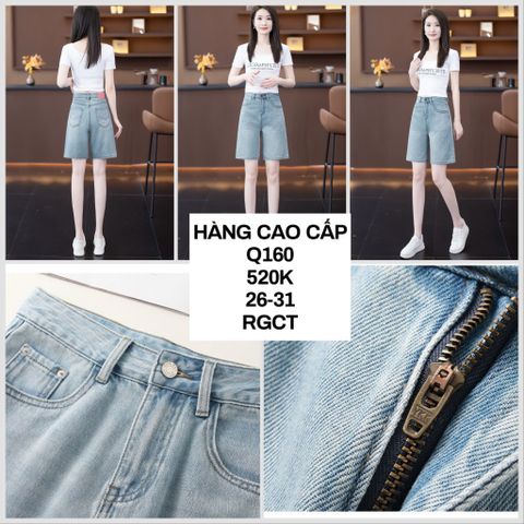  Quần ngố túi thêu Q160 