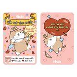  Tấm thẻ chú mèo Nhabi cầu tình duyên 