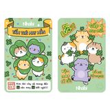  Tấm thẻ chú mèo Nhabi cầu may mắn 