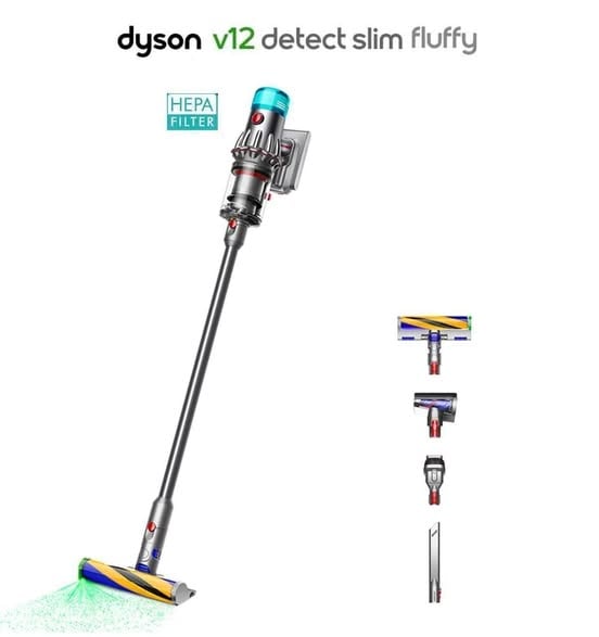 319281 【LUU DUC DINH】DysonV12sDetect Máy hút bụi Dyson V12 Detect Slim Fluffy (Hepa)