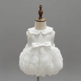  P25_239. Đầm Bí Baby Hoa Trắng 