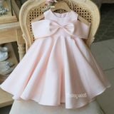  P24_137. Đầm Hàn Quốc Nơ Hồng 