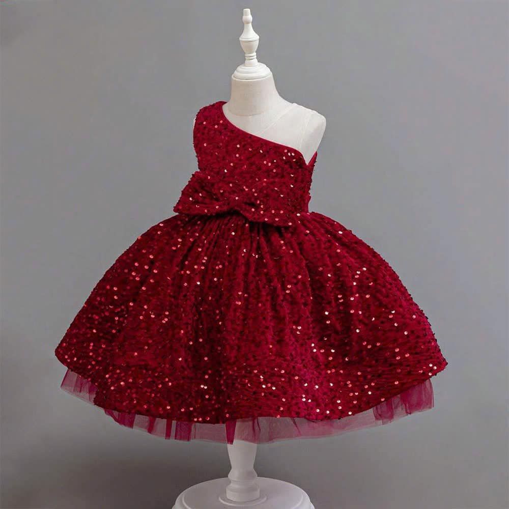  P25_216. Đầm Dạ Hội Kimsa Đỏ 