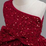  P25_216. Đầm Dạ Hội Kimsa Đỏ 