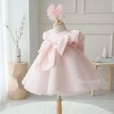  P23_278. Đầm Tiểu Thư Alida Hồng 