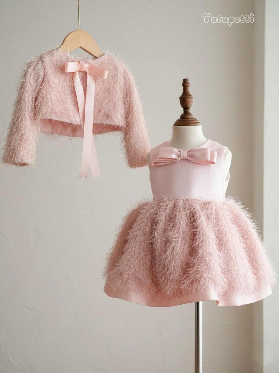  P25_247. Đầm Tiểu Thư Nơ Hồng 