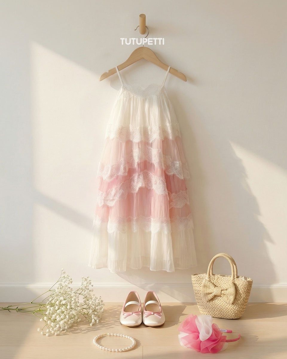  P26_30. Đầm Maxi Tiểu Thư Xinh Xắn 