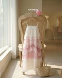  P26_30. Đầm Maxi Tiểu Thư Xinh Xắn 