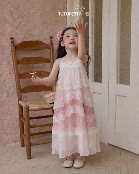  P26_30. Đầm Maxi Tiểu Thư Xinh Xắn 