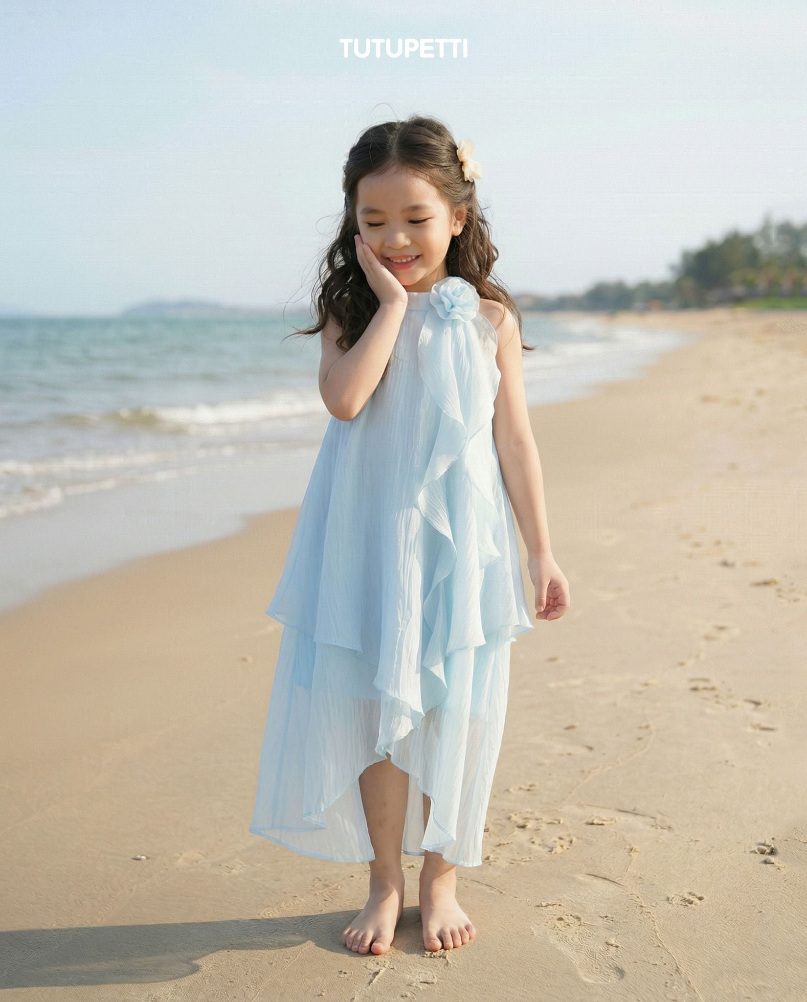  P26_36_X. Đầm Yếm Tiểu Thư Mùa Hè Xanh 