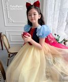  P23_143. Đầm Công Chúa Bạch Tuyết 