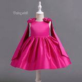  P25_203. Đầm Công Chúa Nơ Sen 